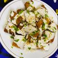 Mallika Biswas's cooksnap of when they made ব্রেড চাট (bread chaat recipe in Bengali).