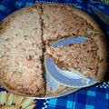 El cooksnap de cecilia garcia cuando hizo Tarta de dulce de leche y coco.