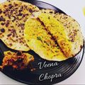 Veena Chopra का कुकस्नैप जब उन्होंने मूली का पराठा (Mooli ka paratha recipe in hindi) बनाया था।