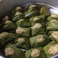 Cooksnap Widya semasa beliau membuat Apam pisang.