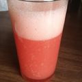 El cooksnap de Daniela Calo cuando hizo Licuado de Frutilla (con agua).
