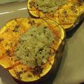 Junquo M Hill's cooksnap of when they made Stuffed Roasted Butternut Squash with Brown Rice.