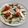 El cooksnap de Toni Martín cuando hizo Carpaccio de calabacín, parmesano y rúcula con aceite de albahac.