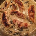 Scain's cooksnap of when they made Pan Seared Chicken Breast smothered in a Crimini Mushroom Sauce.