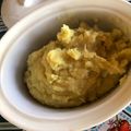 El cooksnap de Alicia Yunis cuando hizo Pamplona de cerdo con puré de batata al jengibre.
