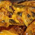 Chef Richa pathak. का कुकस्नैप जब उन्होंने करेला आलू प्याज़ की सब्जी बनाया था।