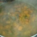 El cooksnap de Meli Suvi cuando hizo Sopa de verduras.