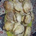 El cooksnap de Lorena Giselle cuando hizo Miguelitos o pan de leche relleno.