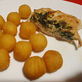El cooksnap de Angélica Gdy cuando hizo Pechuga de Pollo Rellena de Espinaca Cremosa.