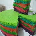 Cooksnap dari Ummu Hanan👪 untuk resep Rainbow cake versi tumpuk