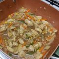 El cooksnap de Yorka Beltran Ahumada cuando hizo Pechuga de pollo tipo chapsui.