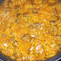 El cooksnap de Julián cuando hizo Arroz con Pollo y verduras.