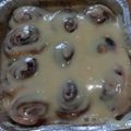 Cooksnap dari Lola untuk resep Cinnamon roll with cream cheese glaze