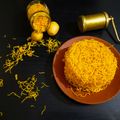 Parul Patel's cooksnap of when they made આલુ સેવ (Aloo Sev Recipe In Gujarati).