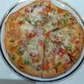 Astha Agarwal's cooksnap of when they made Restaurant style Pizza (includes various methods).