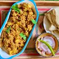 Seema Raghav का कुकस्नैप जब उन्होंने सोया मटर कीमा (soya matar keema recipe in Hindi) बनाया था।