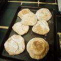 El cooksnap de renatta cuando hizo Pan relleno sin levadura cocción en sartén.