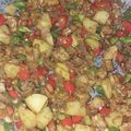 Cooksnap dari Rossa Lina untuk resep Teri medan kentang tumis cabai hijau