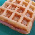 El cooksnap de ines graciela abad cuando hizo Waffles salados.