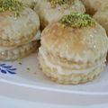 صورة من وصفات أم محمد الوردة البيضاء 1، شاركها بعد تجربة وصفة وربات بقشطة عربية 😍😍 شغلي لذيذاات