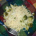 El cooksnap de Adriana 🇺🇾❣️ cuando hizo Fideos con brócoli, fácil y súper rápido. Apto vegetarianos.