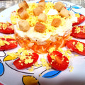 El cooksnap de Evita cuando hizo Huevos rellenos para vagos.