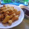 Cooksnap dari Ummu Umar untuk resep Homemade Churros with Chocolate Dipping Sauce