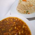 meenable pyramids's cooksnap of when they made Stir fried couscous/corn beef soup.
