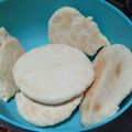 El cooksnap de Soledad Muñoz cuando hizo Pan tipo árabe en 15 minutos.