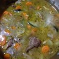 El cooksnap de Elena M cuando hizo Carrillada de cerdo a la jardinera.