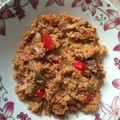 El cooksnap de Sandra Ruano cuando hizo Quinoa con verduras y pollo en wok 🍲.