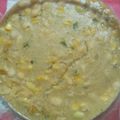 El cooksnap de Maria Paz Dominguez/ @pacitamama en instagram cuando hizo Porotos granados con pirco y mazamorra.