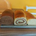 Cooksnap dari ummuHafidz untuk resep Roti tawar coklat dgn metode Autolisis/Autolyse
