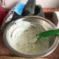 El cooksnap de camiiiiiii cuando hizo Salsa de Yogurt para untar.