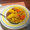 El cooksnap de Mb19 cuando hizo Sopa de pollo con pelotas y fideos 🐣.