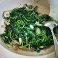 Cooksnap dari Angelica Kukuh untuk resep Bayam cah bawang putih