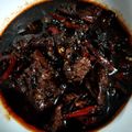 Cooksnap ani skmn semasa beliau membuat Daging Masak Kicap.