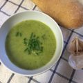 El cooksnap de Marieta cuando hizo Crema de calabacín con quesitos.