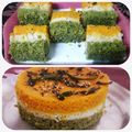 Mrinalini Sinha का कुकस्नैप जब उन्होंने तिरंगी मिनी ढोकला (tirangi mini dhokla recipe in Hindi) बनाया था।