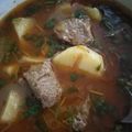 Huriya Alam's cooksnap of when they made Aloo Gosht.