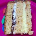 El cooksnap de aliciaarechavala cuando hizo Torta de mandarinas rellena con crema pastelera 🍊.