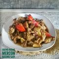 Cooksnap dari farida Sulthan 🇮🇩 (IG. Malika02782) untuk resep Oseng Mercon kelinci