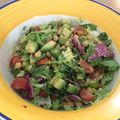 El cooksnap de Warwe cuando hizo Ensalada de garbanzos con aguacates.