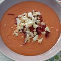 El cooksnap de Mau Martinez Cabañas cuando hizo Salmorejo (Monsieur Cuisine).