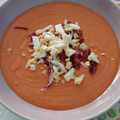 El cooksnap de Mau Martinez Cabañas cuando hizo Salmorejo (Monsieur Cuisine).