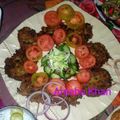 Areeba Khan's cooksnap of when they made Chapli kabab by Amna's Kitchen.