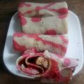 Cooksnap dari Elys Diana untuk resep Dadar Gulung Segitiga Topping Coklat