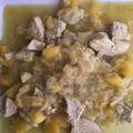 El cooksnap de Jonas Cobos cuando hizo Cerdo al curry con mango.