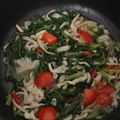 Cooksnap dari Khadijah Ath Thahiroh untuk resep Tumis kangkung jamur tiram