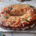 El cooksnap de Ana cuando hizo Roscón de reyes sin masa madre.